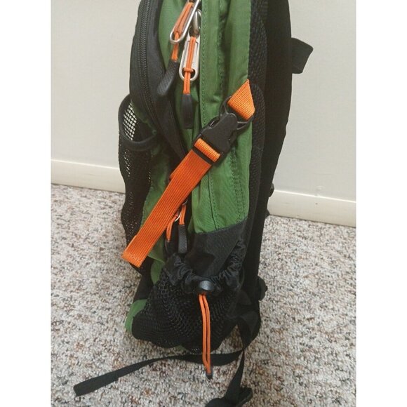 The North Face Recon AJVC Legacy Model Conifer Green Black Backpack Daypack Bag - Picture 6 of 16